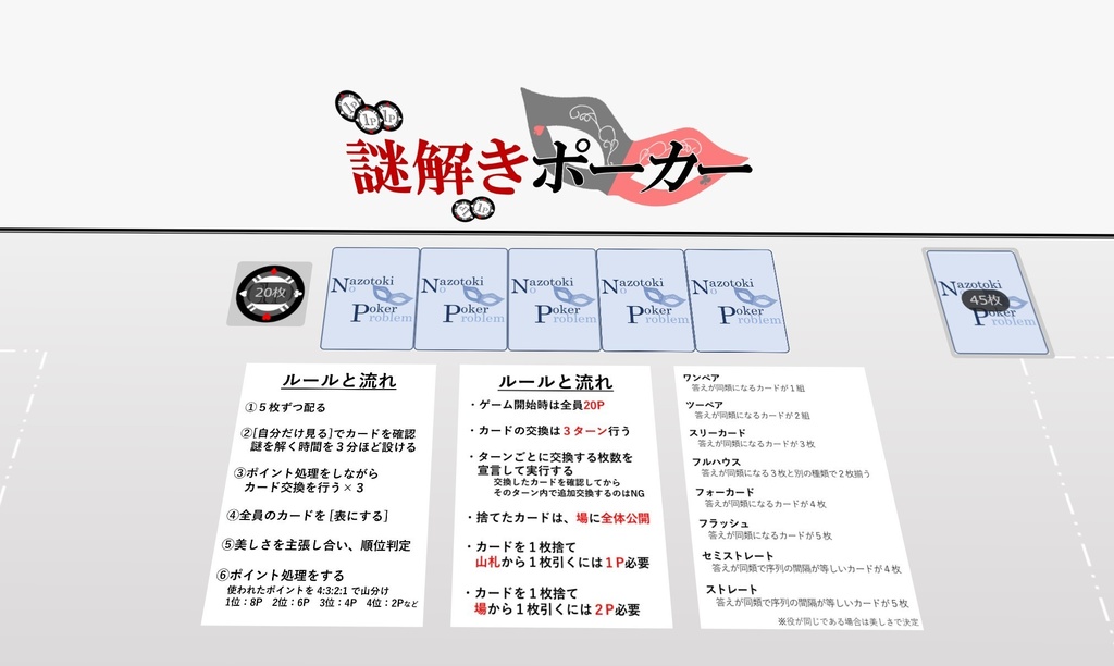 謎解きポーカー