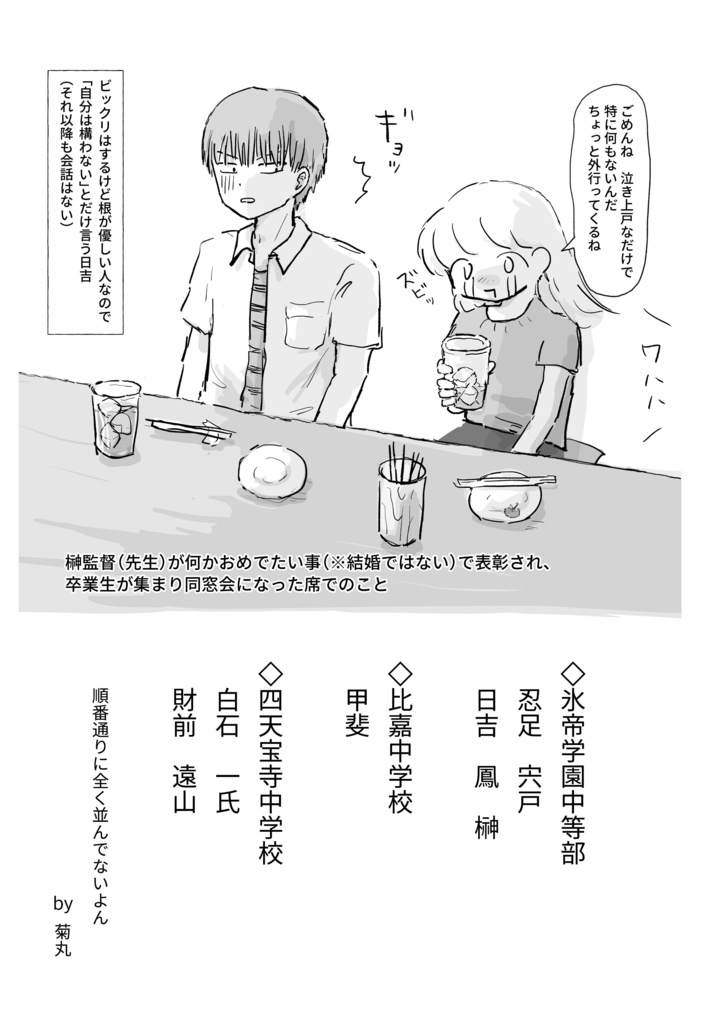 氷帝比嘉四天【再録】