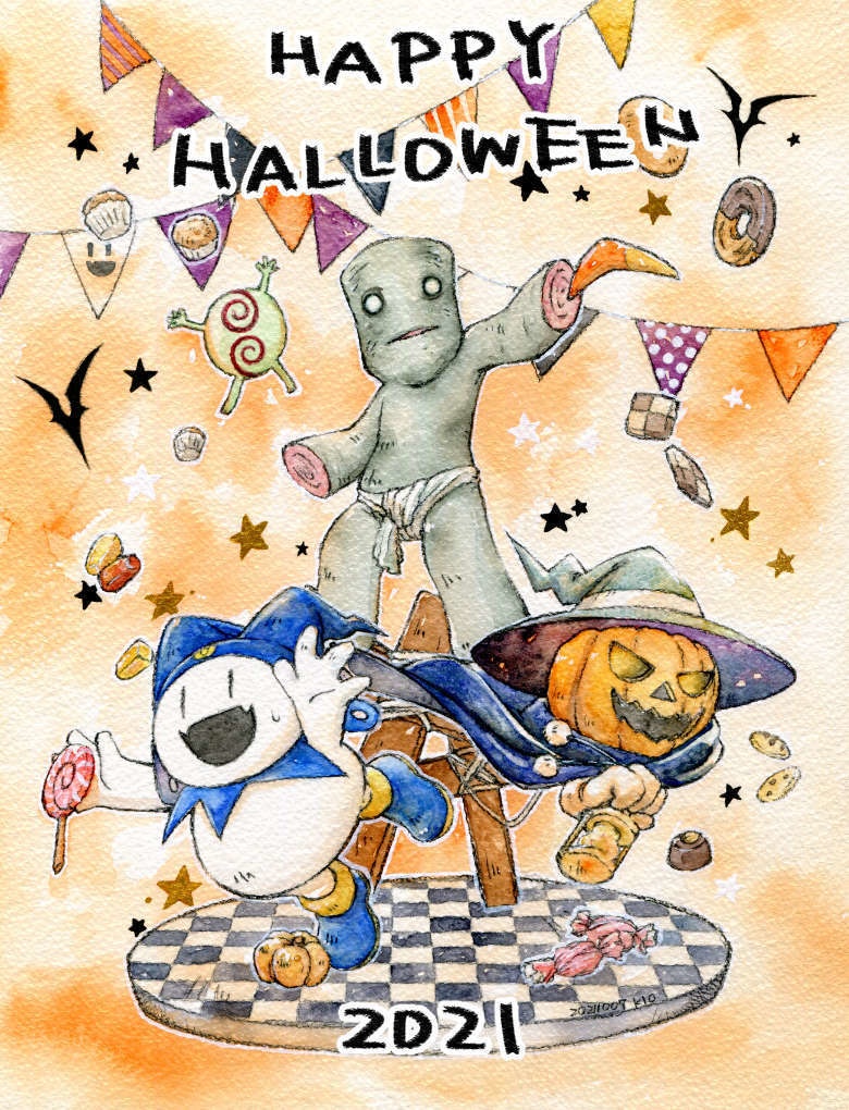 メガテン・ハロウィンイラスト