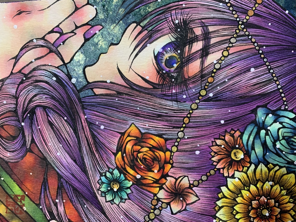 【原画・キャンバス】夢から覚めないⅡ