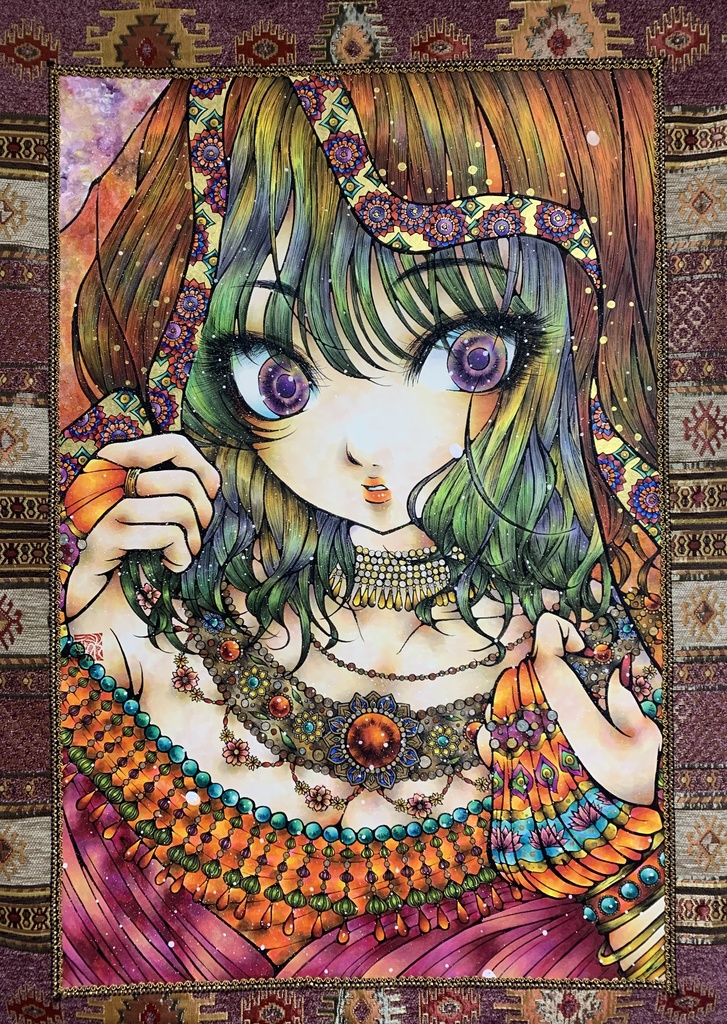 【原画】イラストタペストリー