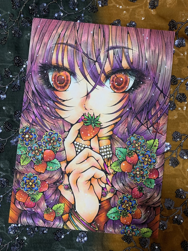 【原画・キャンバス】strawberry