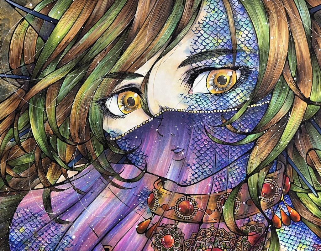 【原画タペストリー】深海よりⅡ