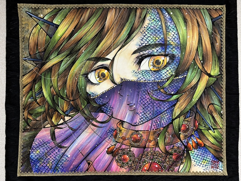 【原画タペストリー】深海よりⅡ