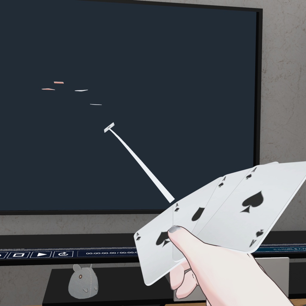 Simple Card Throw System