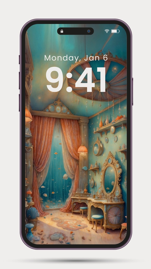 《開演前の小部屋》スマホ壁紙セット|3サイズ収録 The Room Before the Show – Smartphone Wallpaper Set (3 Sizes)