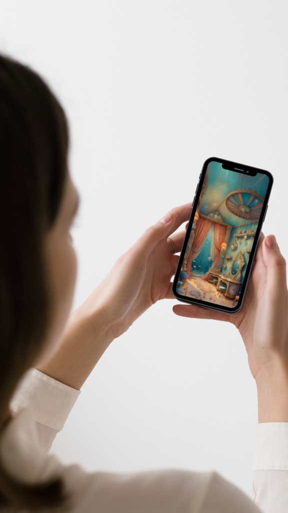 《開演前の小部屋》スマホ壁紙セット|3サイズ収録 The Room Before the Show – Smartphone Wallpaper Set (3 Sizes)