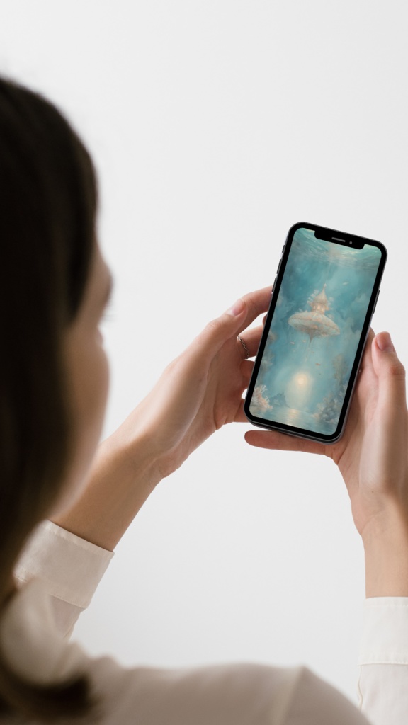 《やさしい灯りの壁紙》|Gentle Lights – Wallpaper Set