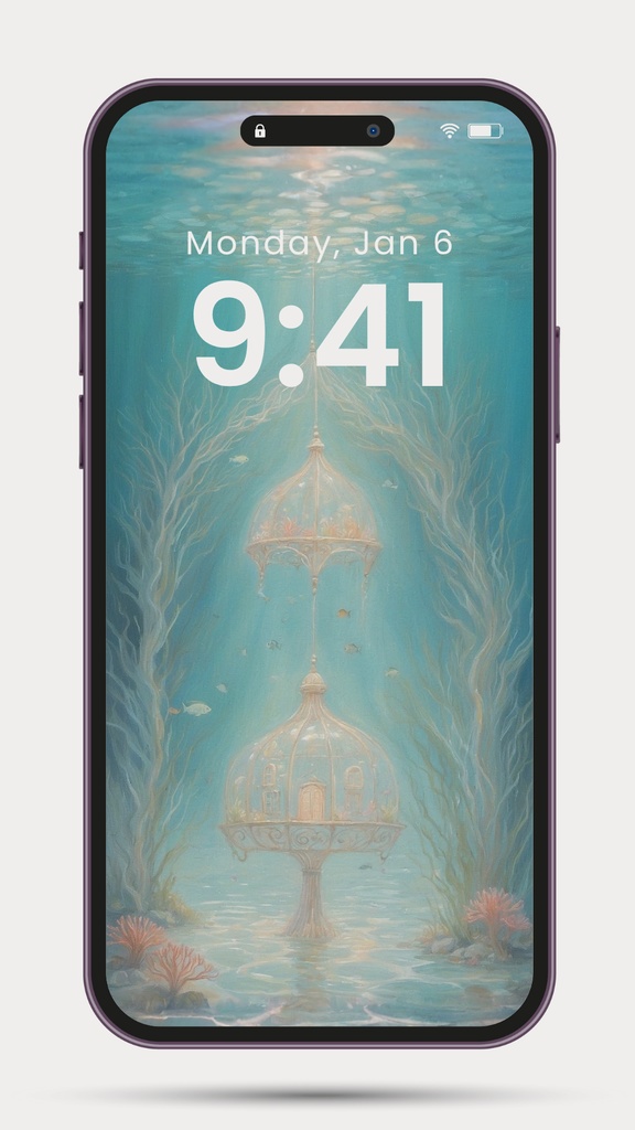 《やさしい灯りの壁紙》|Gentle Lights – Wallpaper Set