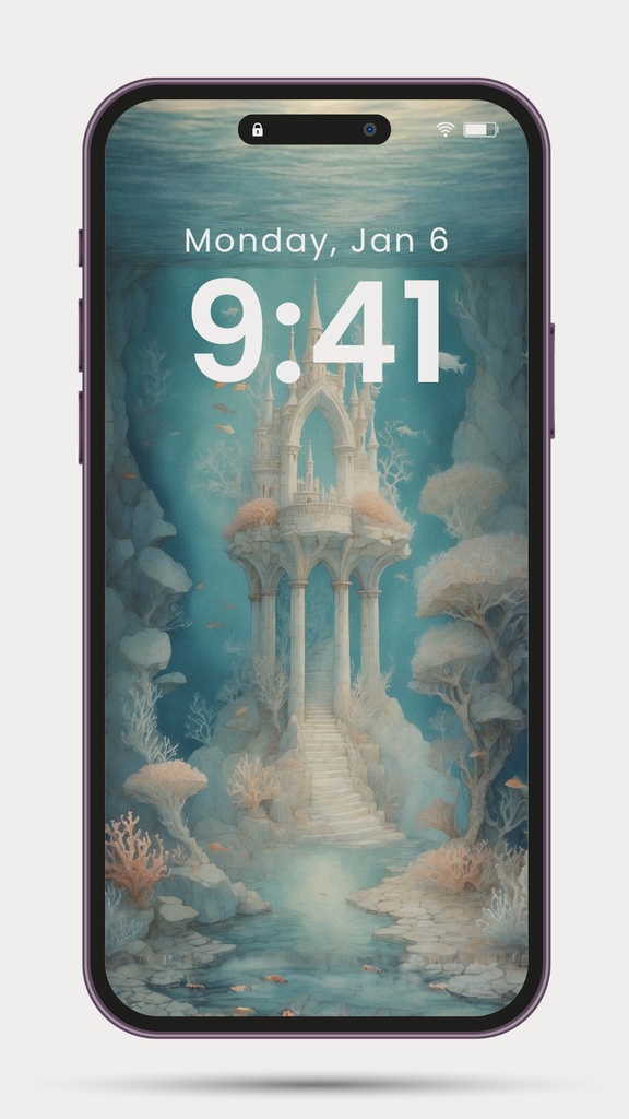 《波紋の届く場所》スマホ壁紙セット(3サイズ) “Where the Ripples Reach” Smartphone Wallpaper Set (3 Sizes)