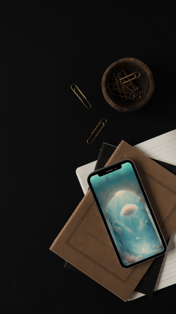 《静かに息づくもの》スマホ壁紙セット(3サイズ) “What Breathes in Silence” Smartphone Wallpaper Set (3 Sizes)