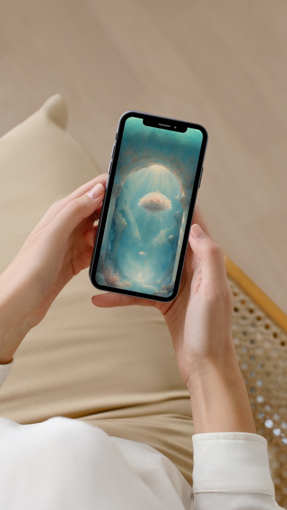 《静かに息づくもの》スマホ壁紙セット(3サイズ) “What Breathes in Silence” Smartphone Wallpaper Set (3 Sizes)