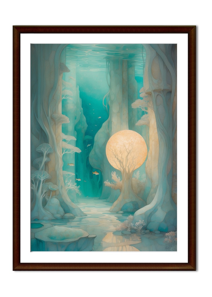 《月藻の谷》ポスター&壁紙+motionセット “Valley of the Moon Algae” Poster & Wallpaper + Motion Set