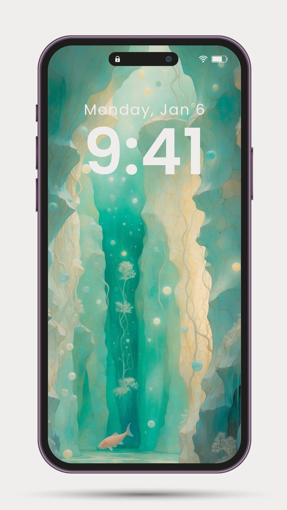 《月藻の回廊》ポスター&壁紙+motionセット “Corridor of Moon Algae” Poster & Wallpaper + Motion Set