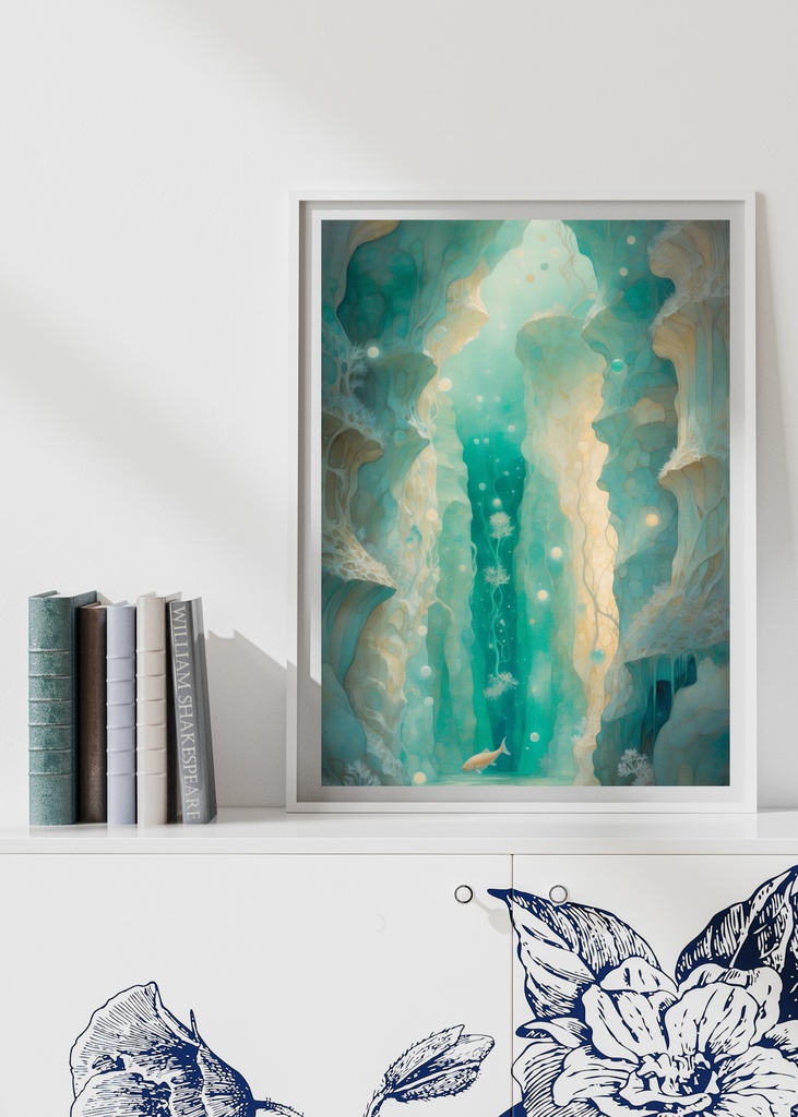 《月藻の回廊》ポスター&壁紙+motionセット “Corridor of Moon Algae” Poster & Wallpaper + Motion Set