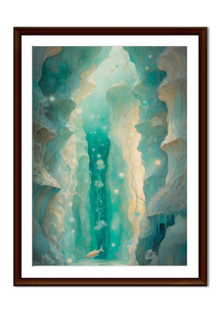 《月藻の回廊》ポスター&壁紙+motionセット “Corridor of Moon Algae” Poster & Wallpaper + Motion Set