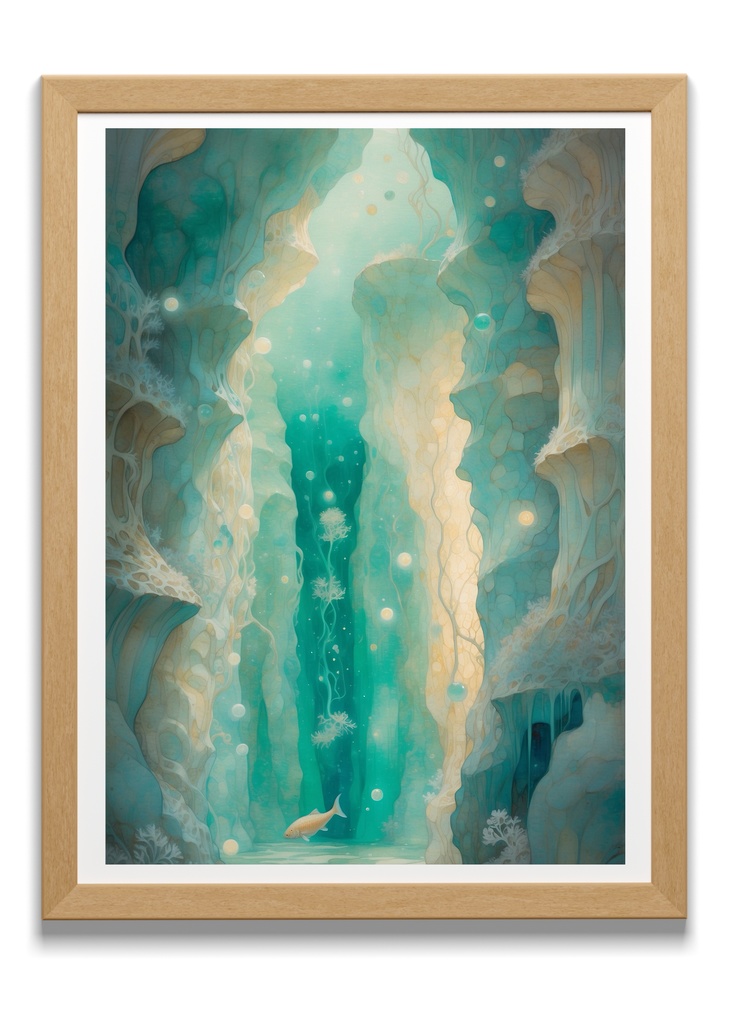 《月藻の回廊》ポスター&壁紙+motionセット “Corridor of Moon Algae” Poster & Wallpaper + Motion Set