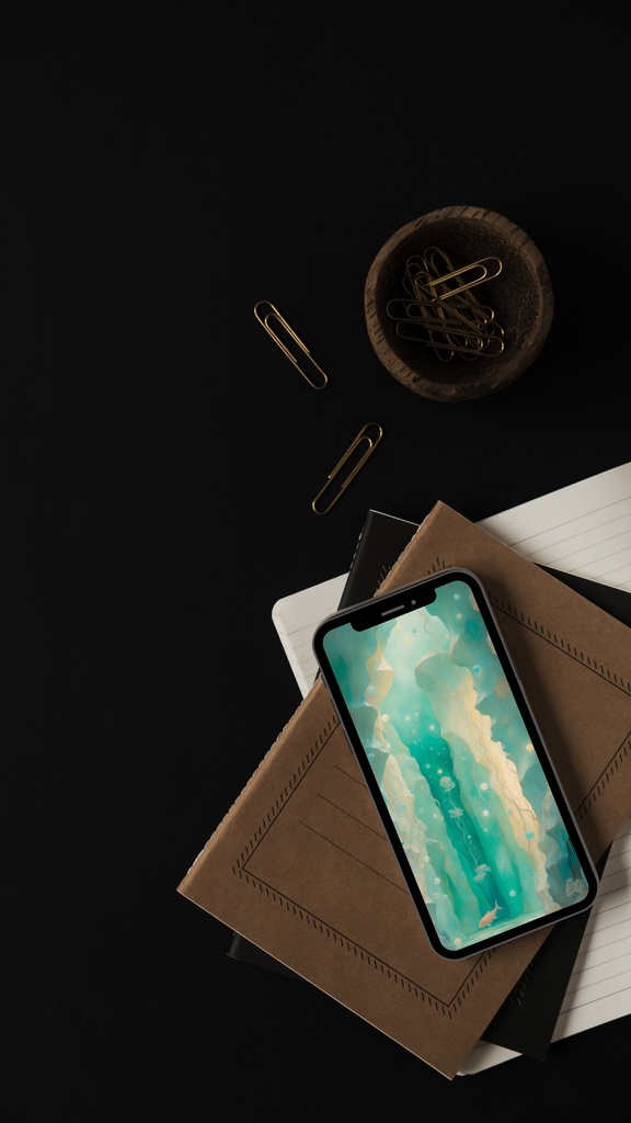 《月藻の回廊》ポスター&壁紙+motionセット “Corridor of Moon Algae” Poster & Wallpaper + Motion Set