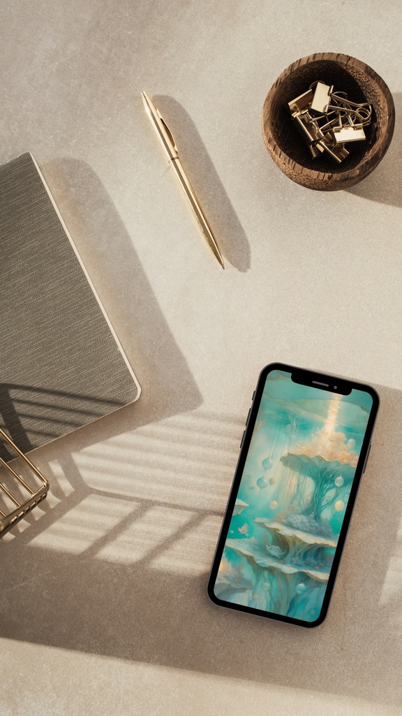 《光のさざめき》ポスター&壁紙+motionセット “Whisper of Light” Poster & Wallpaper + Motion Set