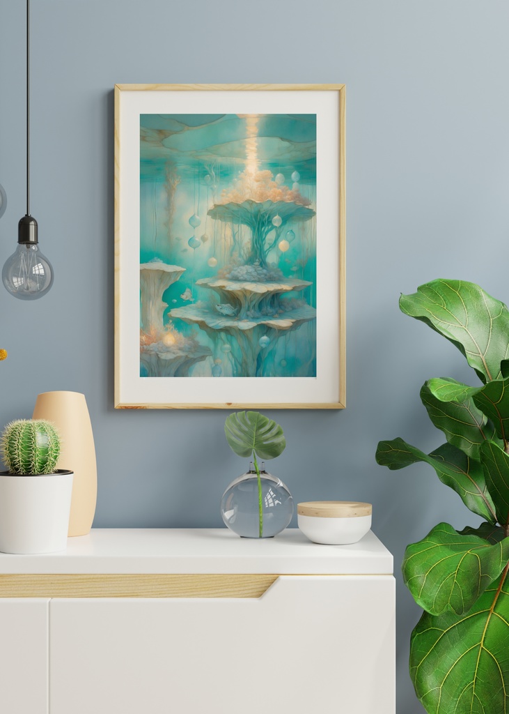 《光のさざめき》ポスター&壁紙+motionセット “Whisper of Light” Poster & Wallpaper + Motion Set