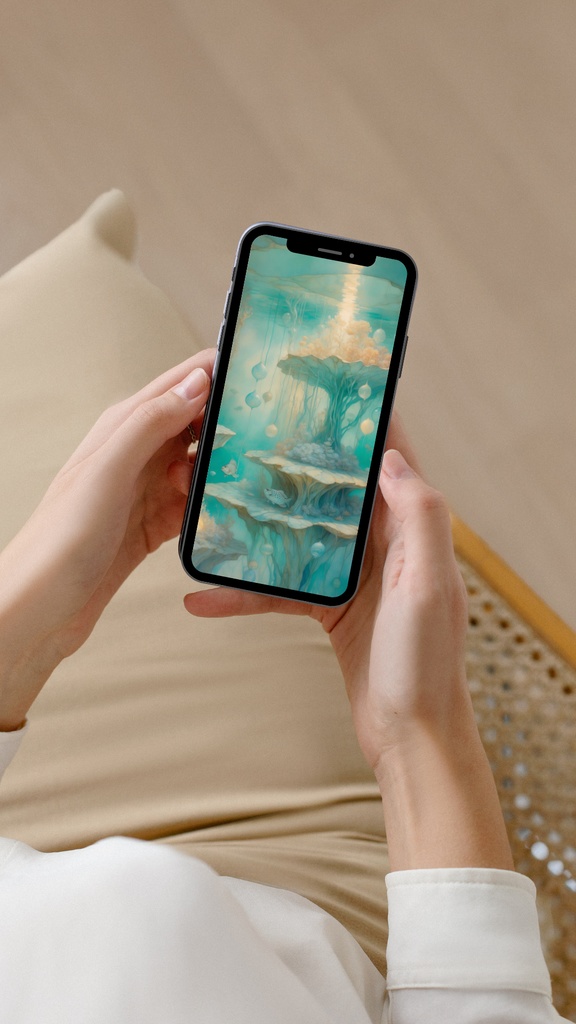 《光のさざめき》ポスター&壁紙+motionセット “Whisper of Light” Poster & Wallpaper + Motion Set