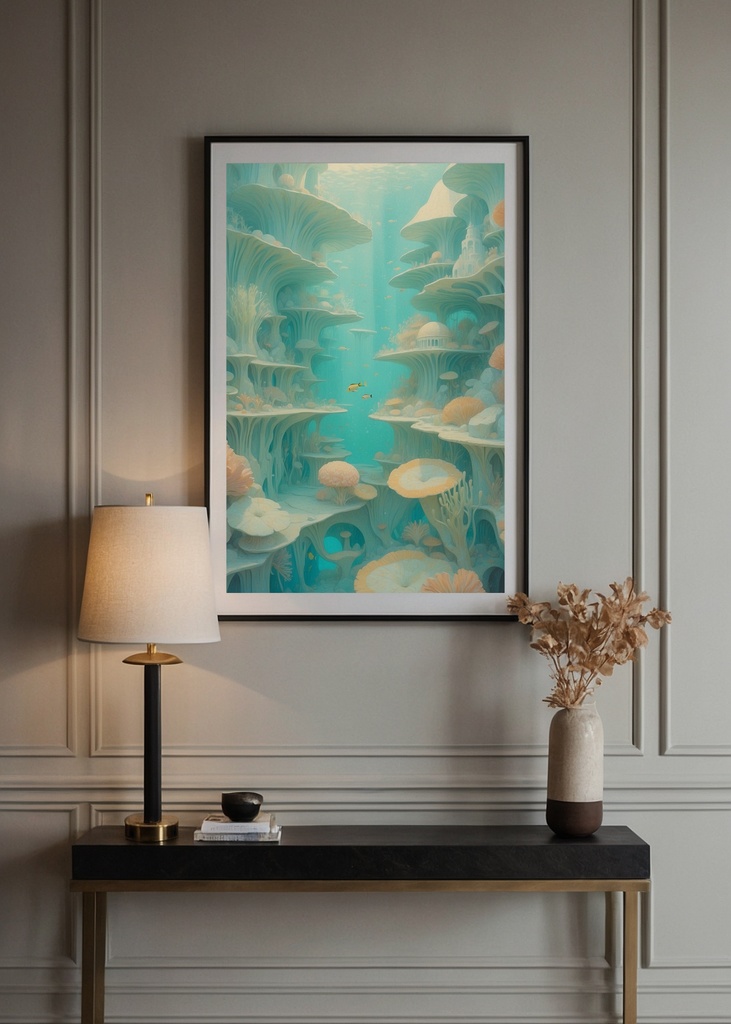 日常を忘れて、眺めてしまう景色|《構造を持つ海》ポスター・壁紙・モーションセット