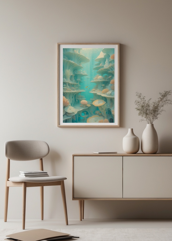 日常を忘れて、眺めてしまう景色|《構造を持つ海》ポスター・壁紙・モーションセット