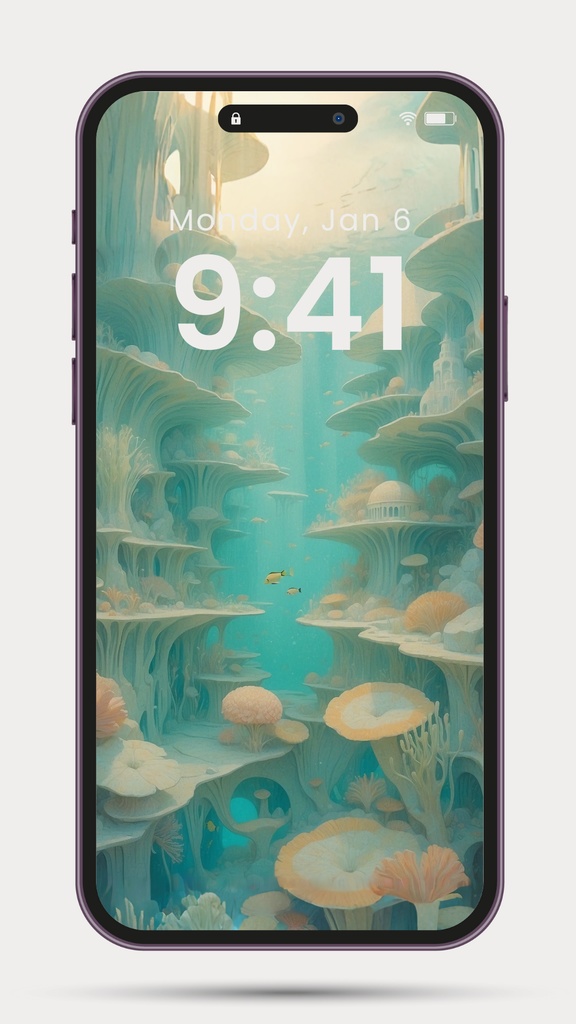 日常を忘れて、眺めてしまう景色|《構造を持つ海》ポスター・壁紙・モーションセット