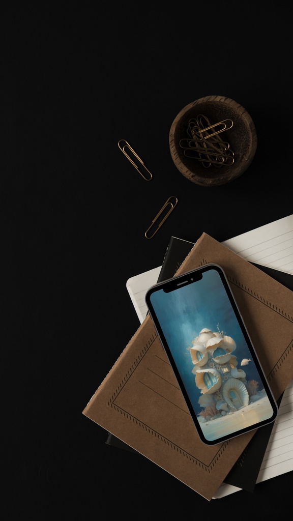 海底住居 05|Submerged Residence 05|スマホ壁紙 / Phone Wallpaper