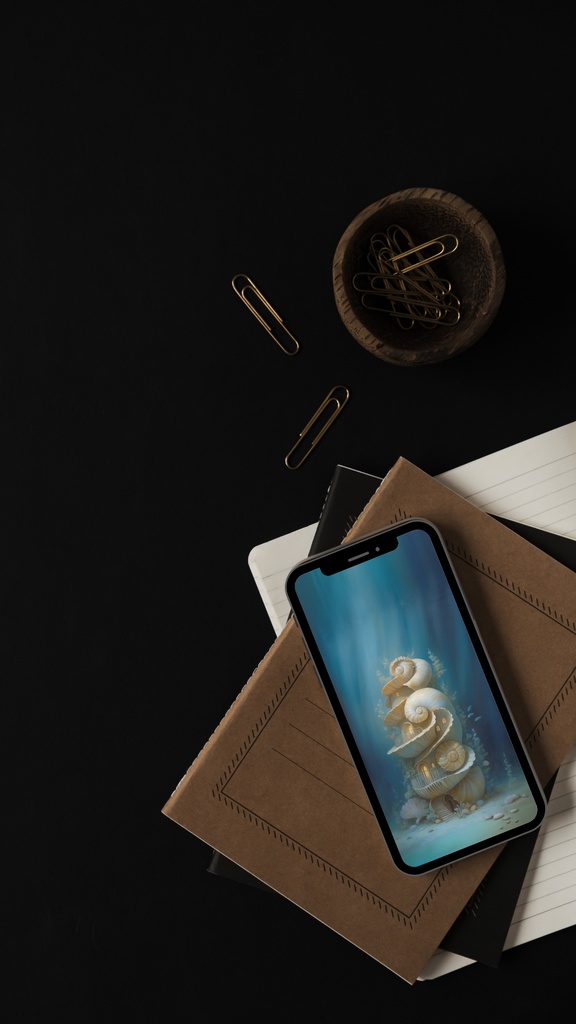 海底住居 07|Submerged Residence 07|スマホ壁紙 / Phone Wallpaper