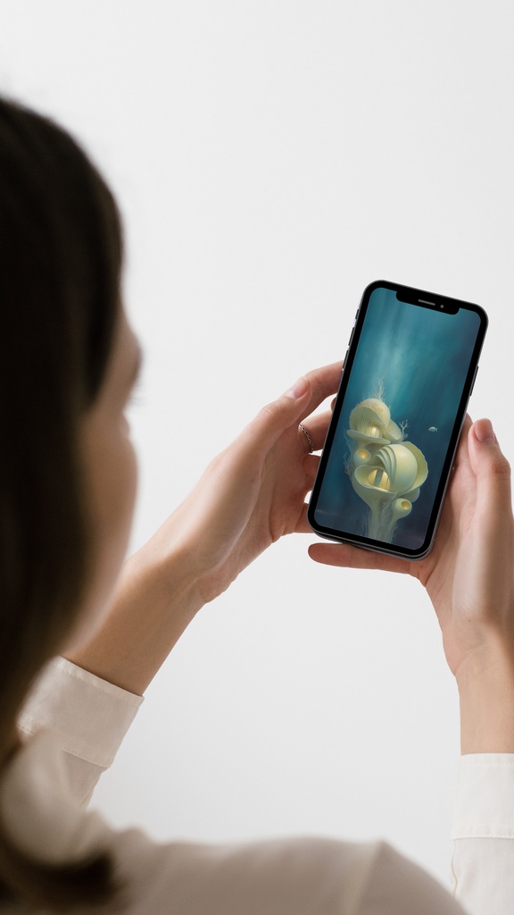 海底住居 08|Submerged Residence 08|スマホ壁紙 / Phone Wallpaper