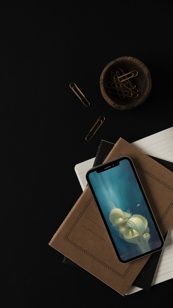 海底住居 08|Submerged Residence 08|スマホ壁紙 / Phone Wallpaper