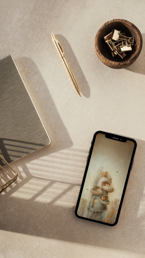 海底住居 09|Submerged Residence 09|スマホ壁紙 / Phone Wallpaper