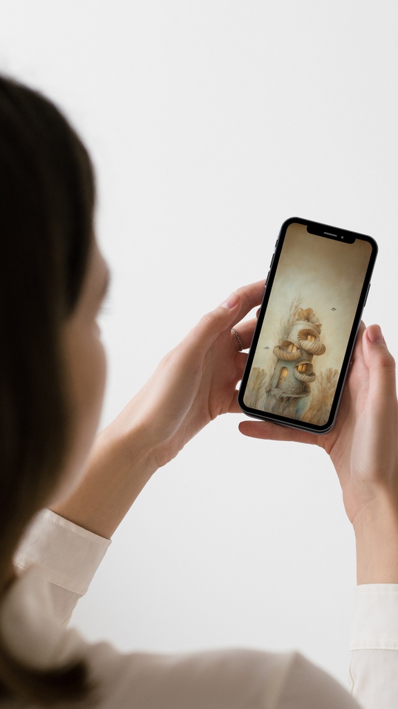 海底住居 09|Submerged Residence 09|スマホ壁紙 / Phone Wallpaper