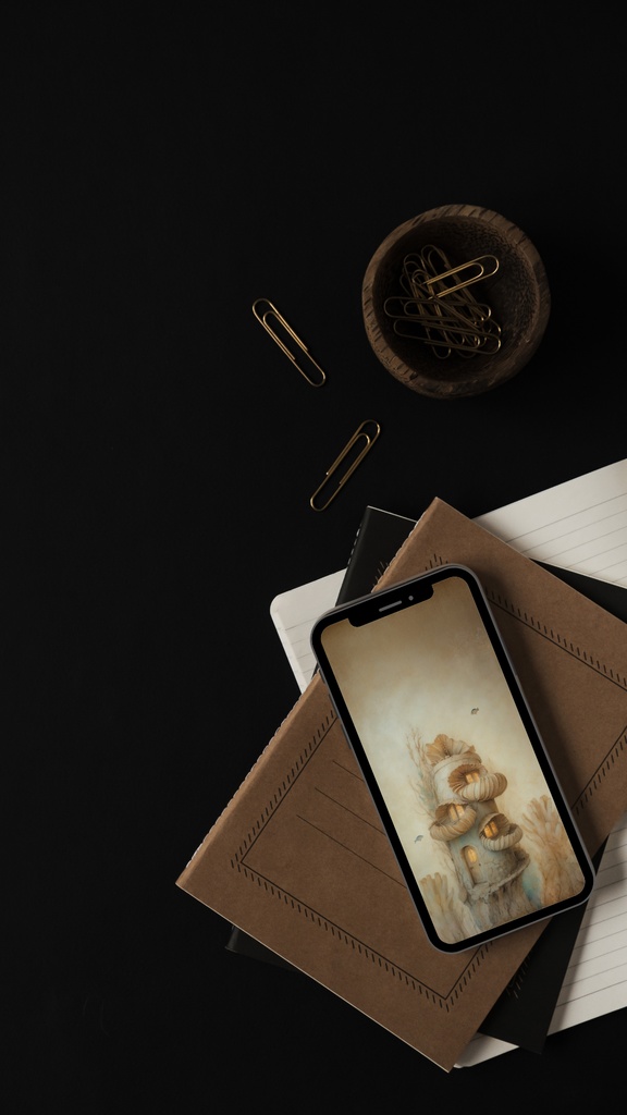 海底住居 09|Submerged Residence 09|スマホ壁紙 / Phone Wallpaper