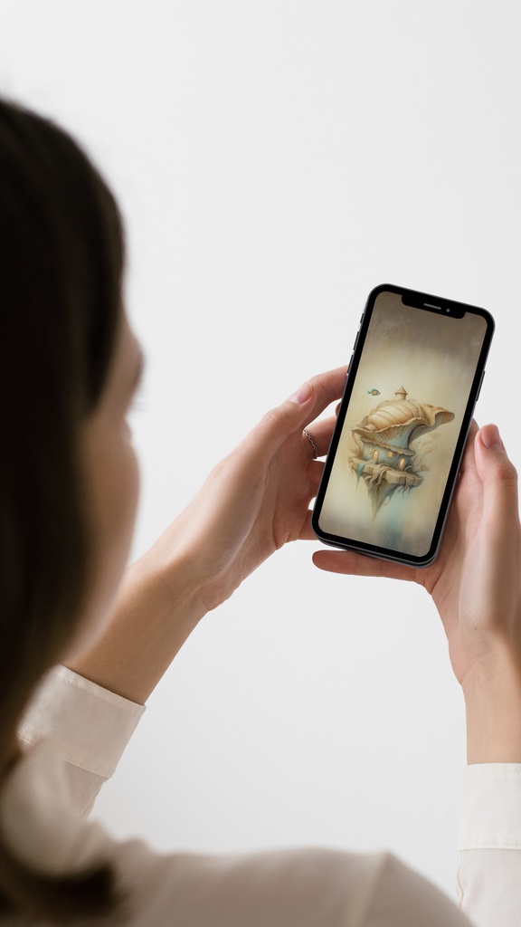 海底住居 10|Submerged Residence 10|スマホ壁紙 / Phone Wallpaper