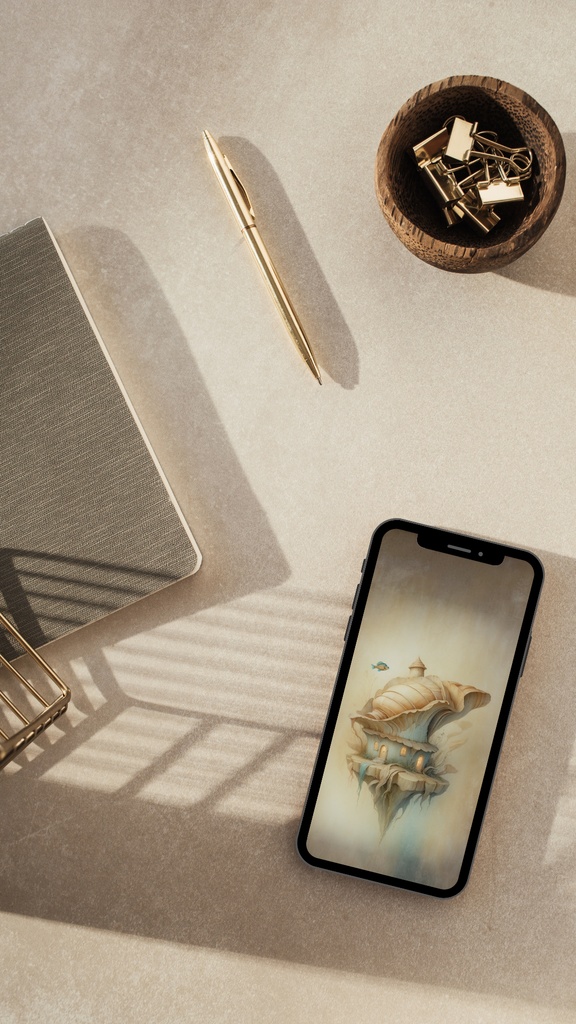 海底住居 10|Submerged Residence 10|スマホ壁紙 / Phone Wallpaper