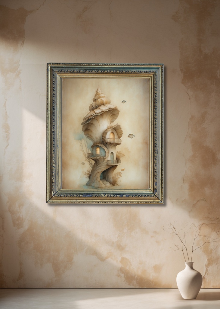 海底住居 11|Submerged Residence 11|スマホ壁紙 / Phone Wallpaper