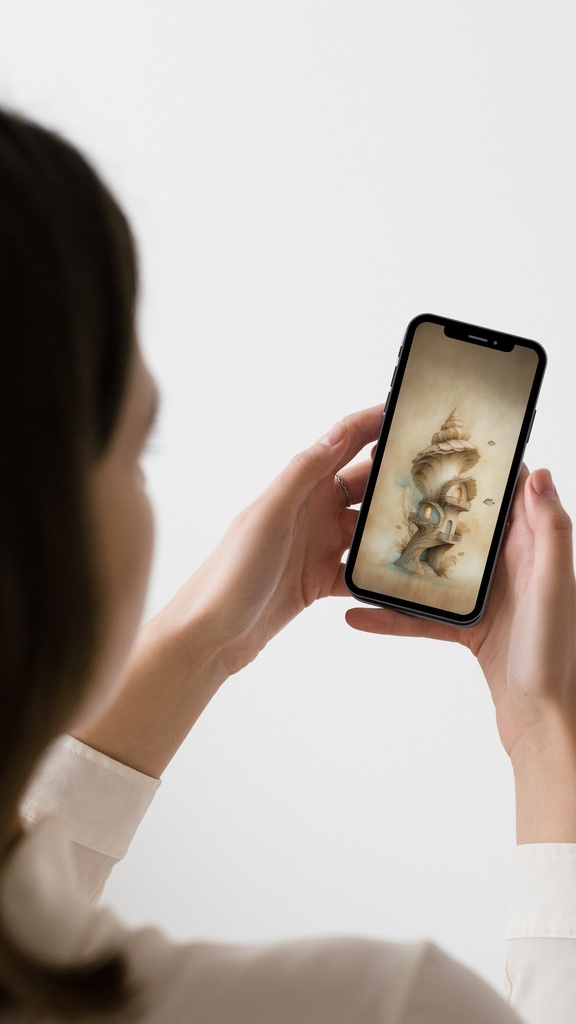 海底住居 11|Submerged Residence 11|スマホ壁紙 / Phone Wallpaper