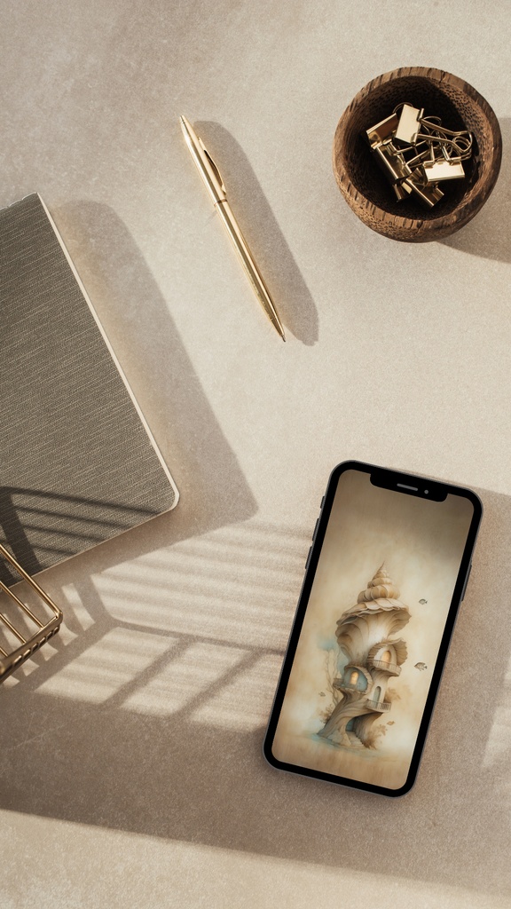 海底住居 11|Submerged Residence 11|スマホ壁紙 / Phone Wallpaper