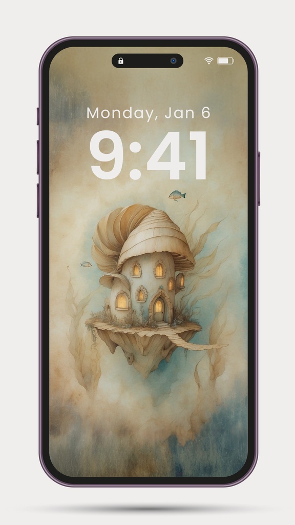 海底住居 12|Submerged Residence 12|スマホ壁紙 / Phone Wallpaper