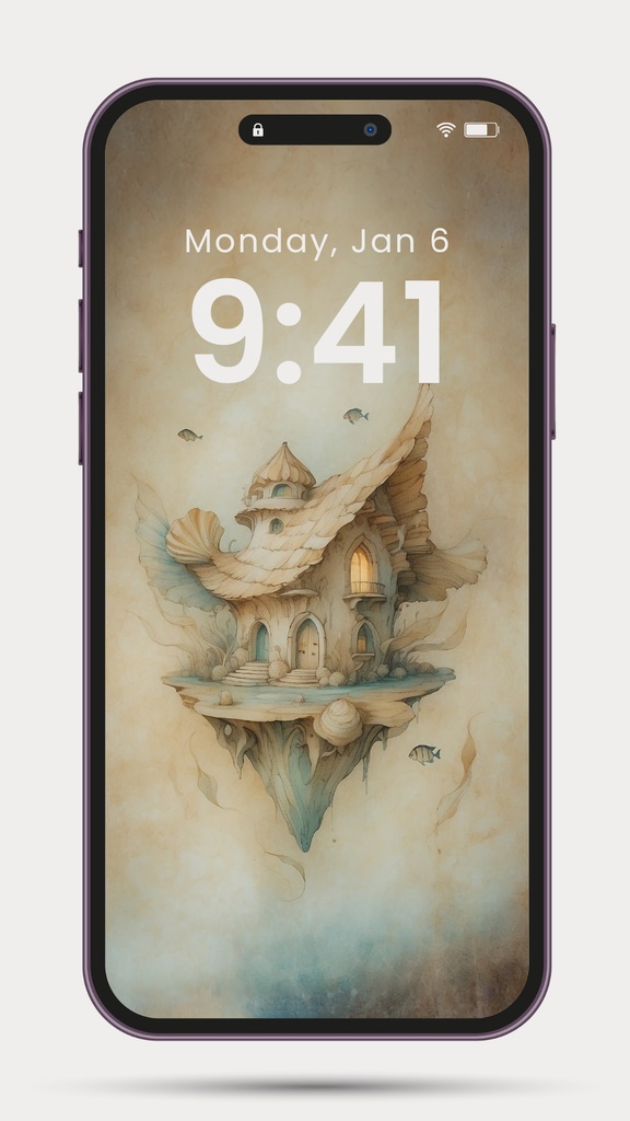 海底住居 14|Submerged Residence 14|スマホ壁紙 / Phone Wallpaper