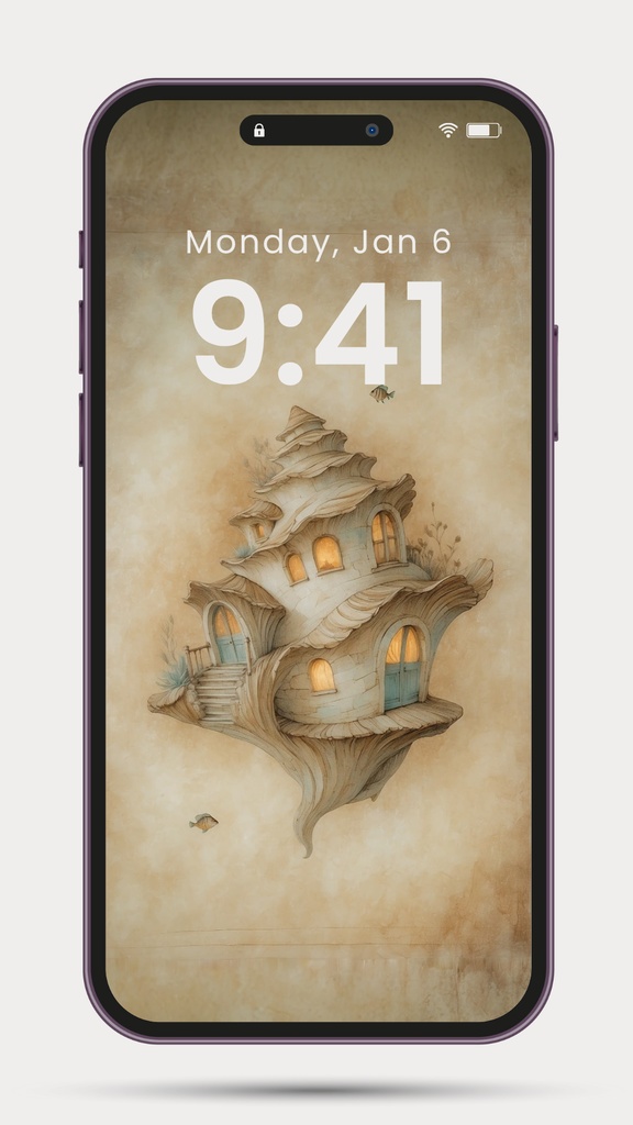 海底住居 15|Submerged Residence 15|スマホ壁紙 / Phone Wallpaper