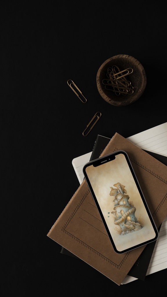 海底住居 16|Submerged Residence 16|スマホ壁紙 / Phone Wallpaper