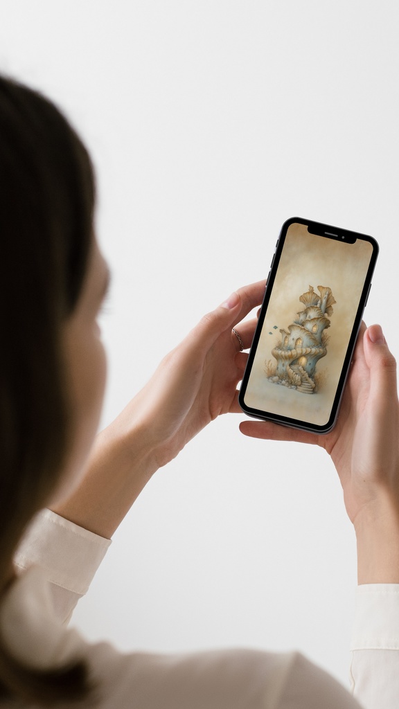 海底住居 16|Submerged Residence 16|スマホ壁紙 / Phone Wallpaper