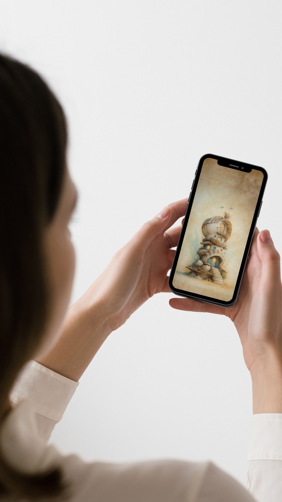 海底住居 17|Submerged Residence 17|スマホ壁紙 / Phone Wallpaper