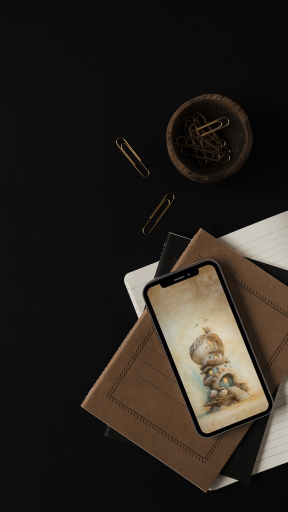 海底住居 17|Submerged Residence 17|スマホ壁紙 / Phone Wallpaper