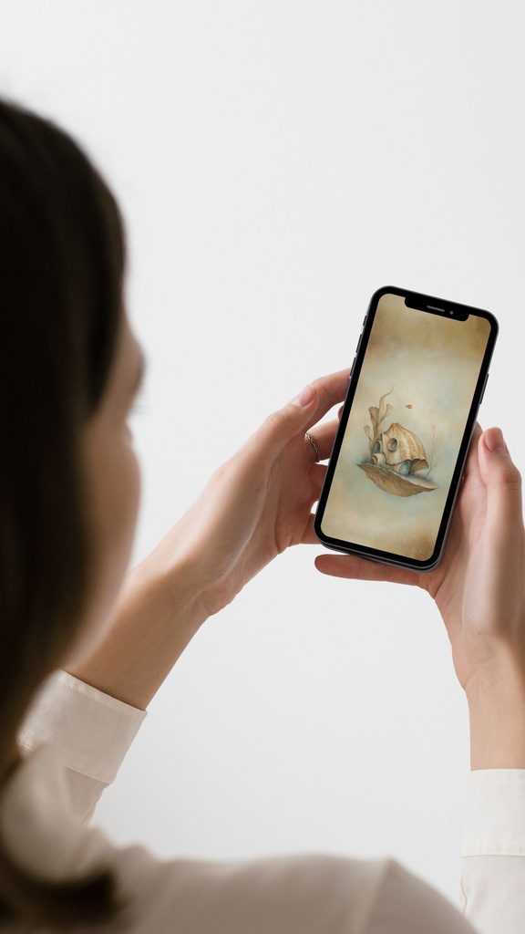 海底住居 18|Submerged Residence 18|スマホ壁紙 / Phone Wallpaper