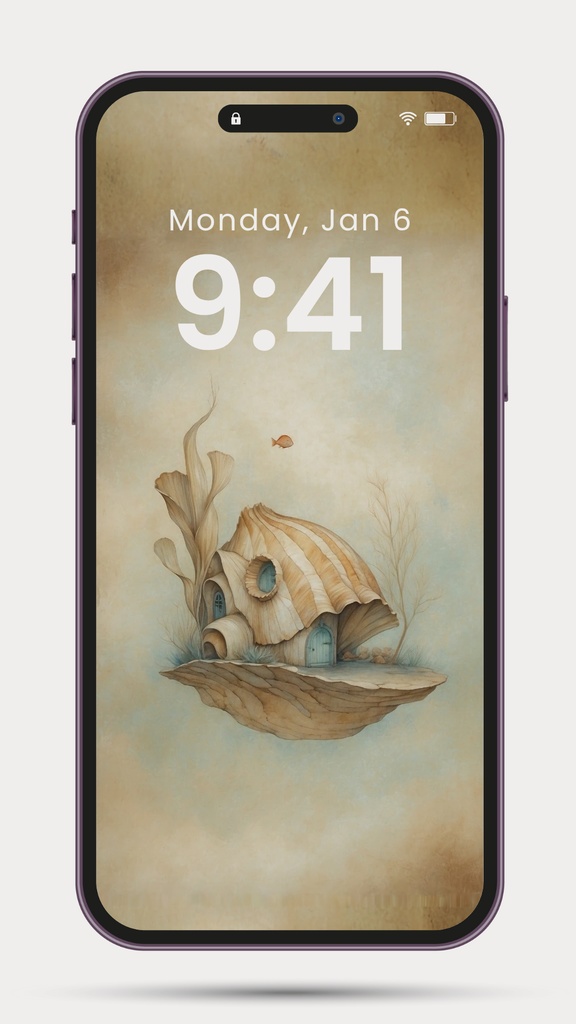 海底住居 18|Submerged Residence 18|スマホ壁紙 / Phone Wallpaper