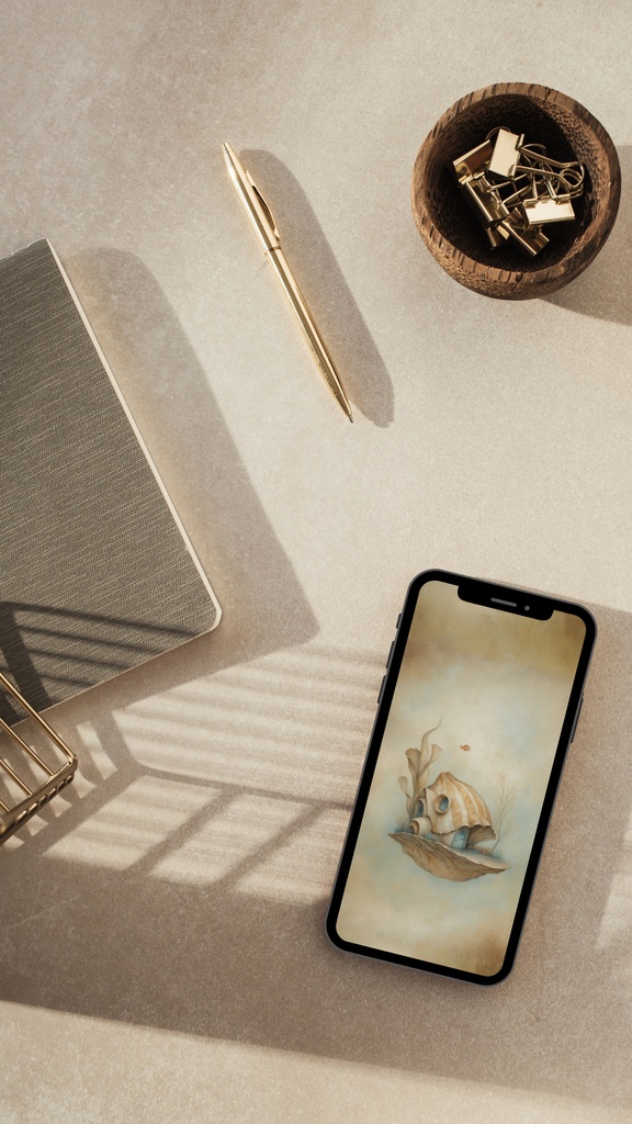 海底住居 18|Submerged Residence 18|スマホ壁紙 / Phone Wallpaper